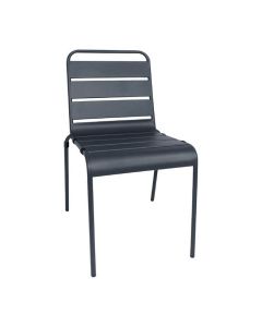 grijze-stalen-stoel