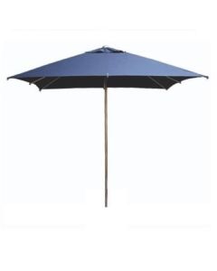 Eden Milan vierkante parasol 2,5 x 2,5 meter blauw