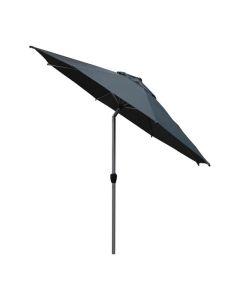 Ronde parasol 3 meter grijs.
