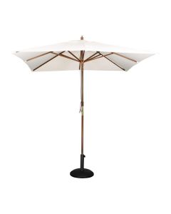 parasol vierkant creme 2,5 meter