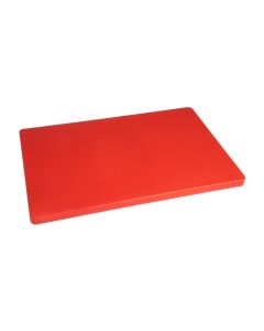 LDPE extra dikke snijplank rood 600 x 450 x 20 mm