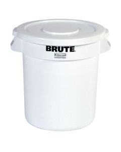 Rubbermaid Brute ronde afval containers wit 37