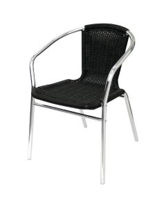 kunststof-rotan-stoel-van-bolero-zwart